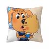 Federa Cuscino Quadrata Sheriff Labrador Copricuscino Cuscino Comfort Federa Cuscino da Lancio per Casa Divano Soggiorno