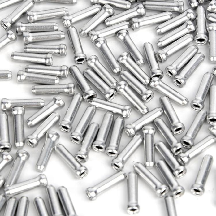 100 Pcs Road Bike Cable End Caps Brake Cable End Tip Durable Shifters Cable Ends