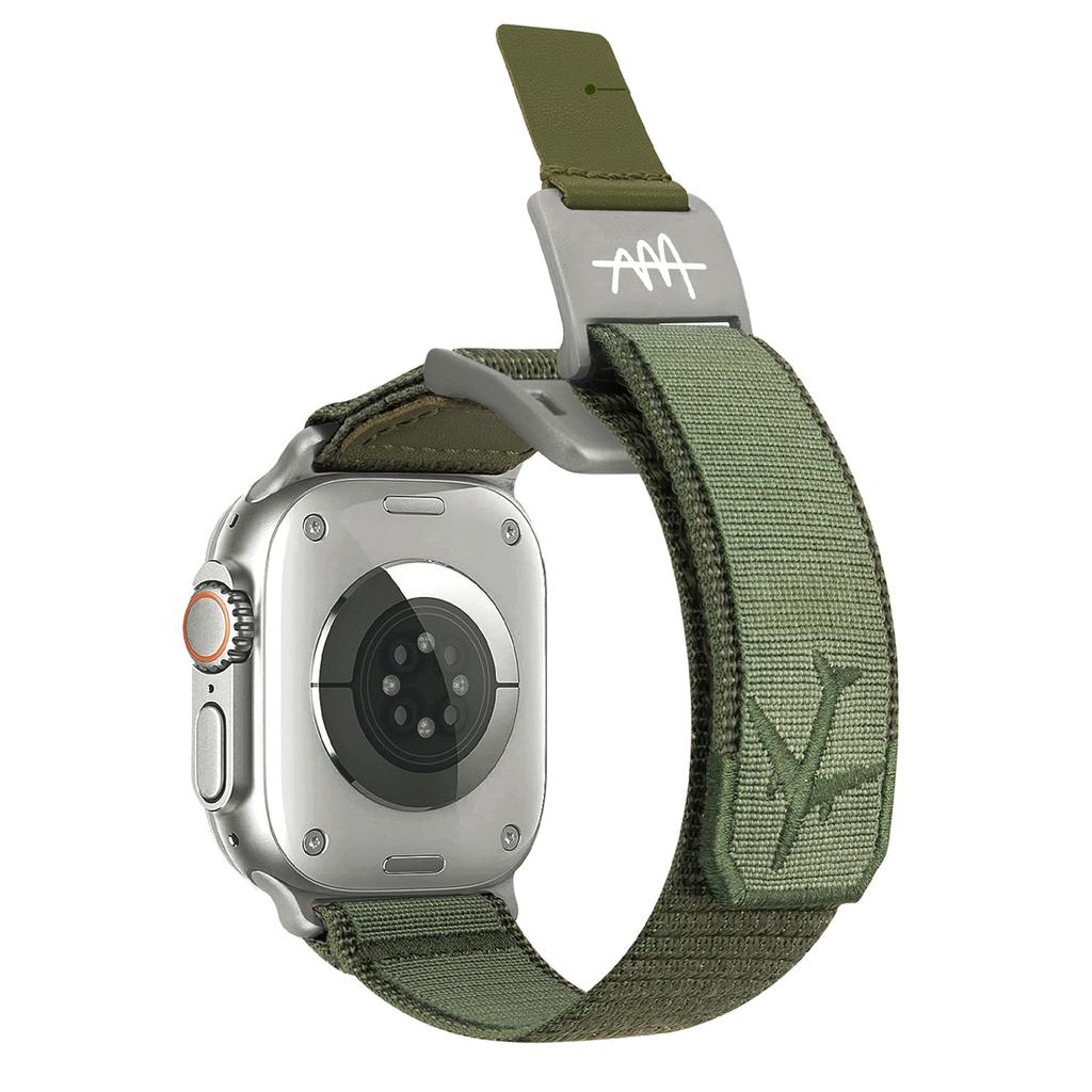 Replacement Strap for Apple Watch Series 10 9 8 7 SE 6 5 4 3 2 1 42mm 41mm 40mm 38mm Magnetic Buckle Nylon Watch Band