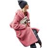 Loose Fur All-in-one Imitation Fur Jacket For Women Mid-length Large Trench Coat Lambswool