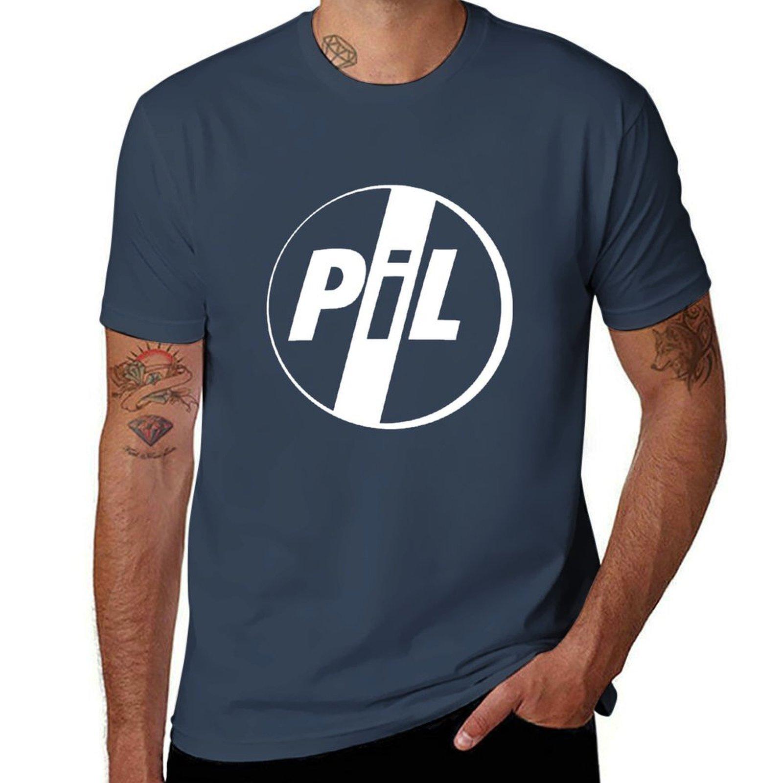 Public Image Limited White Vintage Tshirt Urban Style Casual Short Sleeve Top S
