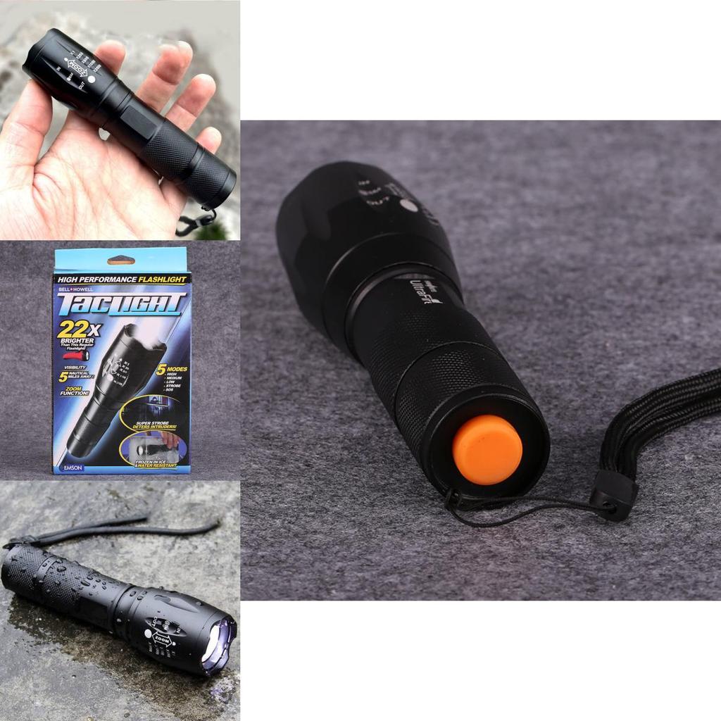 Scorpion Catcher Led Flashlight With Rechargeable Purple And White Light For Night Hunting