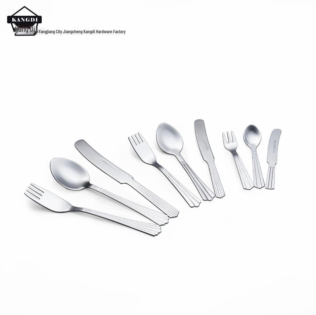 Children's Stainless Steel Mini Cutlery Set – Knife, Fork & Spoon (3-Piece)