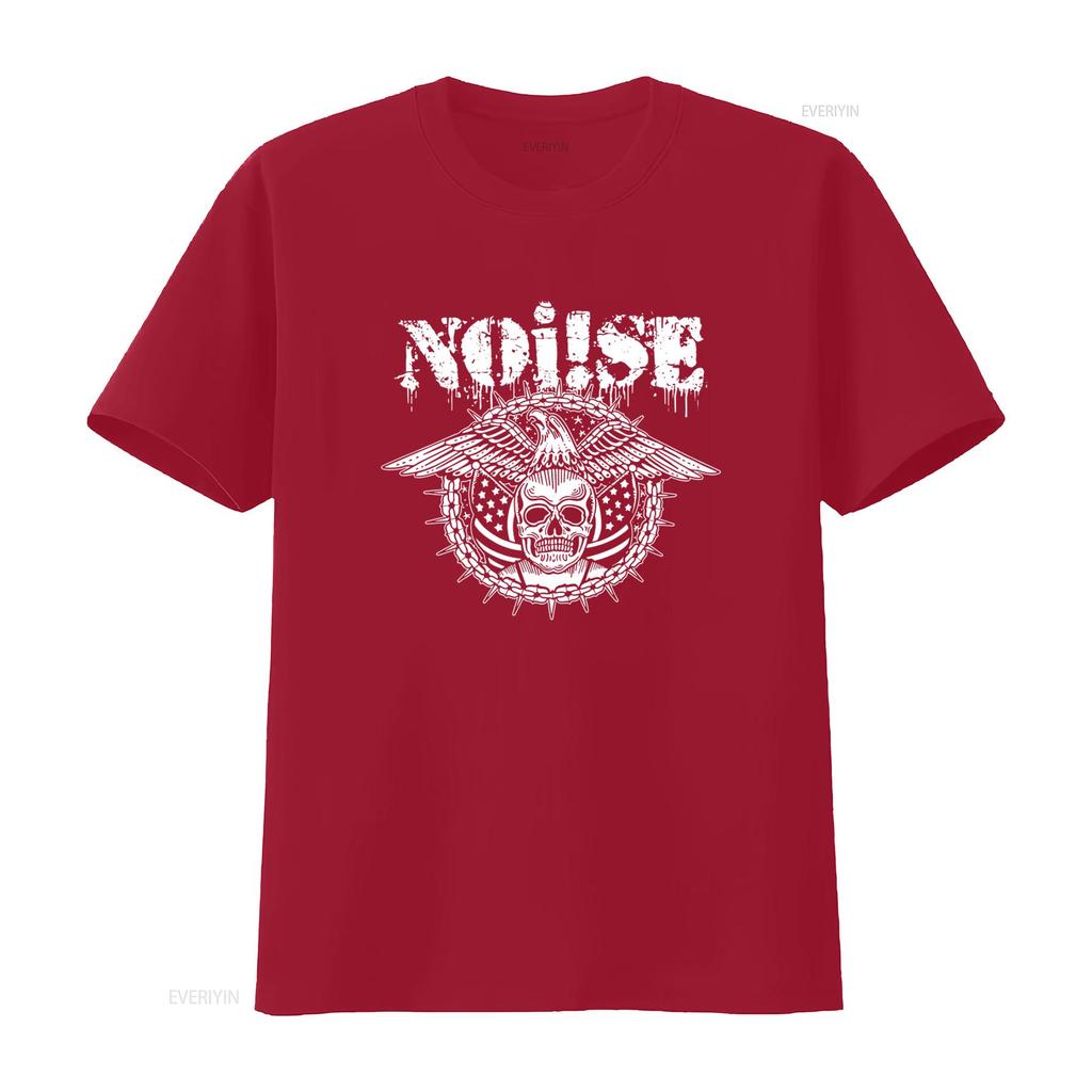 Noise Eagle Skull T Shirt Next Level Apparel XL Skinhead Oi Punk Skins Style Bold Design for Edgy Fashion vintage Washed