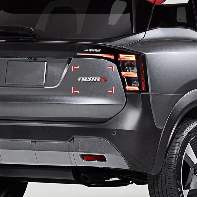 1Pcs Nismo Car Front Grille Car Emblem Badge Sticker Rear Trunk Decals for Nissan Nismo 370Z GTR Almera Tiida Juke Qashqai 350Z