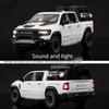 1/32 Dodge RAM MAMMOTH Pickup Toy Car Model Metal Diecast Off Road Vehicles Models Pull Back Shock Absorption Boys Best Gifts