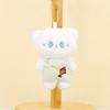 Adorable Plush Toy Cat Keychain With Short Plush And Pp Cotton Stuffing