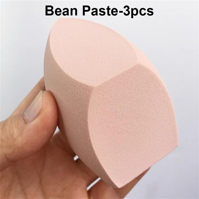 3ks Big Size Makeup Sponge Puff Foundation Kosmetická labutěnka mokré a suché Dvojité použití Měkká make-upová make-upová make-upová pěna Sponge Puff Make Up Puffs