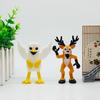 6 Stück/Set 99 Nächte im Wald Figuren Figuren Figur Eule Ziege Wolf Hirsch 99 Nächte im Wald Dekoration Festivalgeschenk
