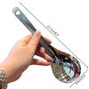 Stainless Steel Spoon Korean Long Handle Tableware Thicken Stirring Ice Spoon Meal Spoon Household Dinner Spoon