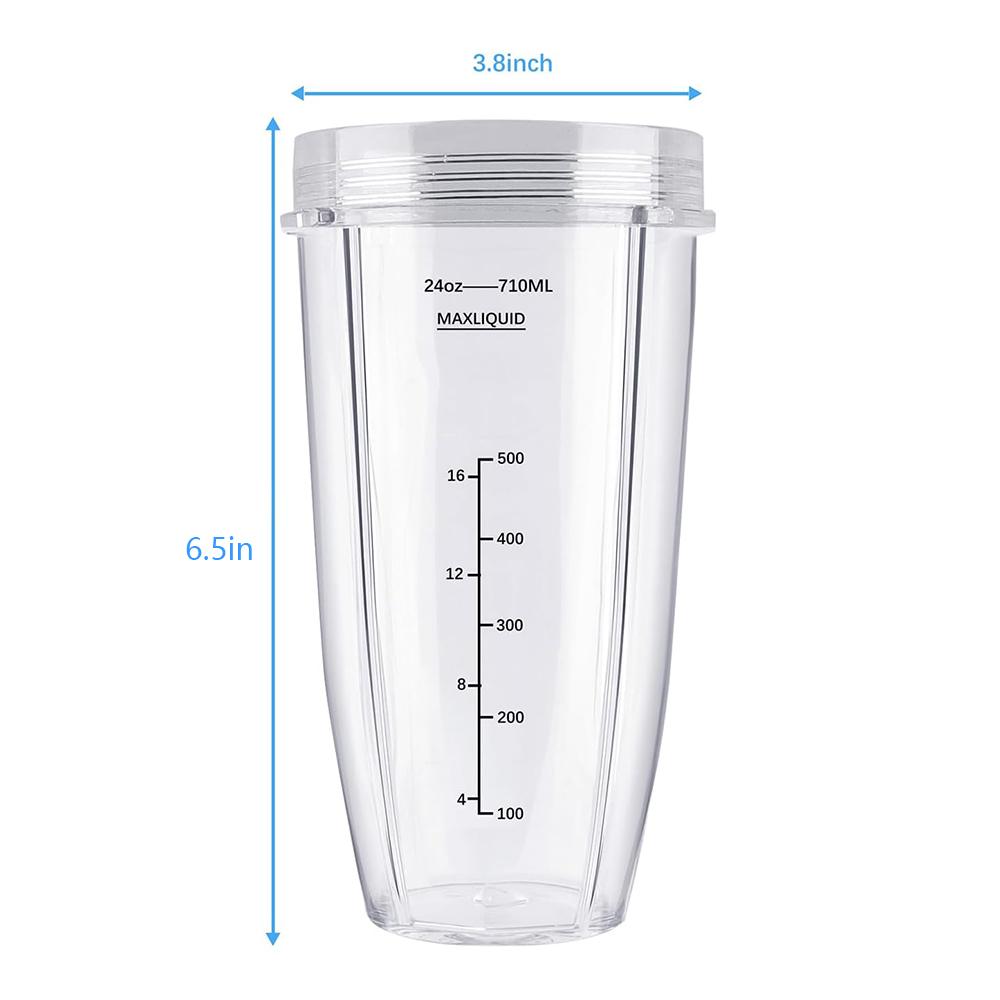 24oz Mixing Cup Replacement Part For Nutri Ninja