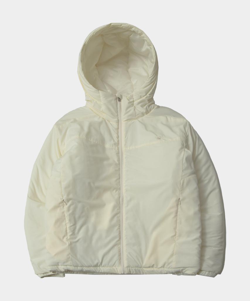 Someplace Man Basic Hooded Symbol Logo Oversized Zip-Up Parka Padded Jumper _3 Colors