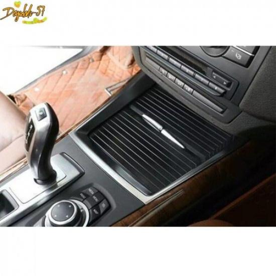 Fit For BMW X5/X6/E70/E71 2008-2013 Water Cup Central Console ABS Cover Trim New