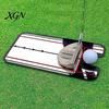 Portable Putting Practice Mirror Golf Mirror, Alignment Training Aid with Putter Line, Ball & Accuracy Trainer Tool for Indoor Outdoor Beginner