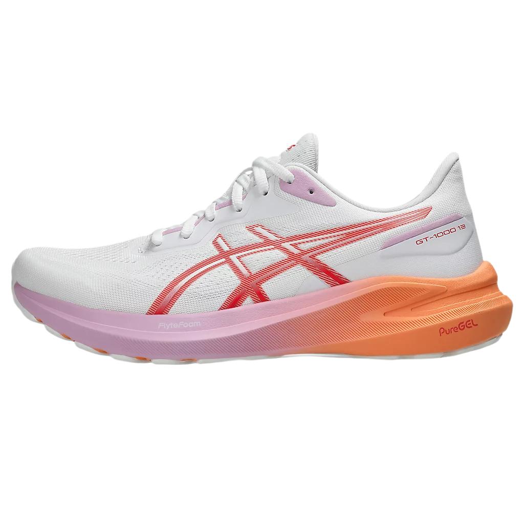 Asics GT 1000 13 White Coral Reef Women Sneakers 1012B663-101