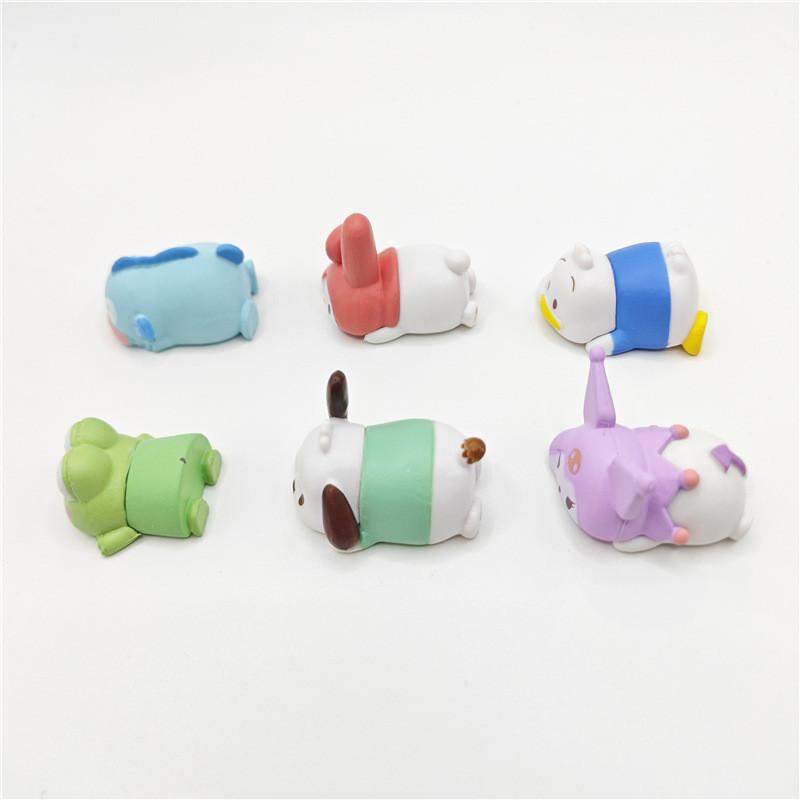 Adorable Sanrio Kuromi And Melody Pvc Figurine Blind Box Collectible Toys Set