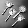 Professional Stainless Steel Martini Cocktail Strainer Shaker Mixed Drink Wine Cup Ice Filter Bar Accessories Gadgets Bar Tools