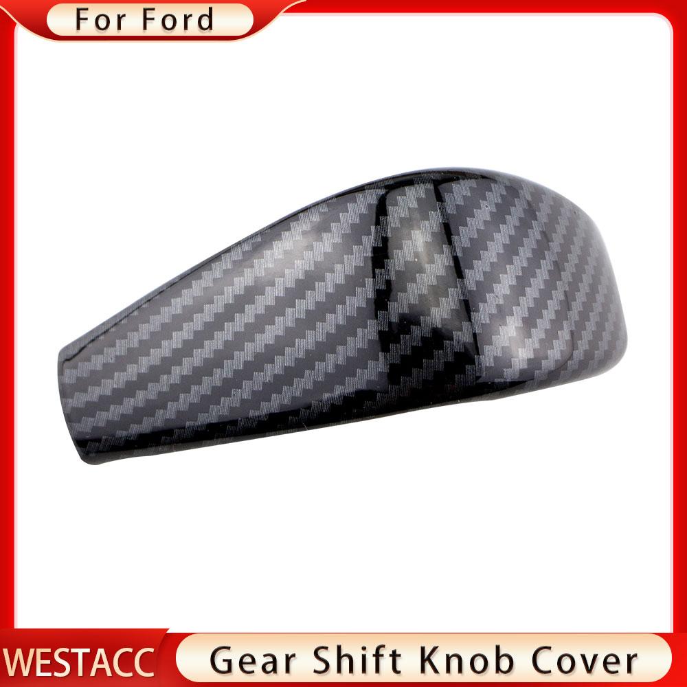 Car Gear Head Shift Knob Protection Cover Sticker Trim for Ford Ranger Raptor Everest Endeavour 2015 - 2018