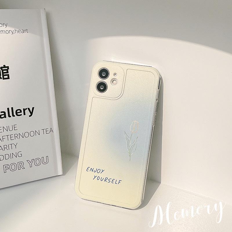 

Ins Gradient for IPhone16 for Apple 17 Soft 15pro All-inclusive Xs Max Mobile Phone Case Xr All-inclusive 14 for Flowers For HUAWEI, Honor 30pro