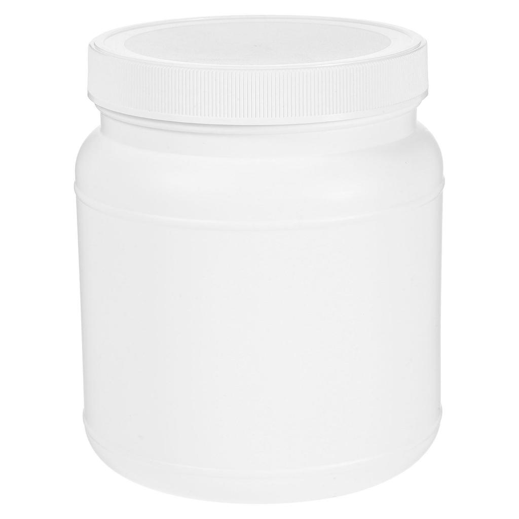 Wide Mouth Airtight Plastic Storage Jar Large Capacity for Powder Milk Protein Coffee Powder Food Storage Kitchen Pantry Travel