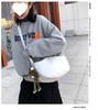 Unisex Trendy Canvas Crossbody Bag: Hip Hop, Japanese, Casual & Versatile Design for Students