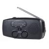 Solar Emergency Radio Hand Crank Portable NOAA Weather Radio with AM FM LED Flashlight SOS Alarm Cell Phone Charger for