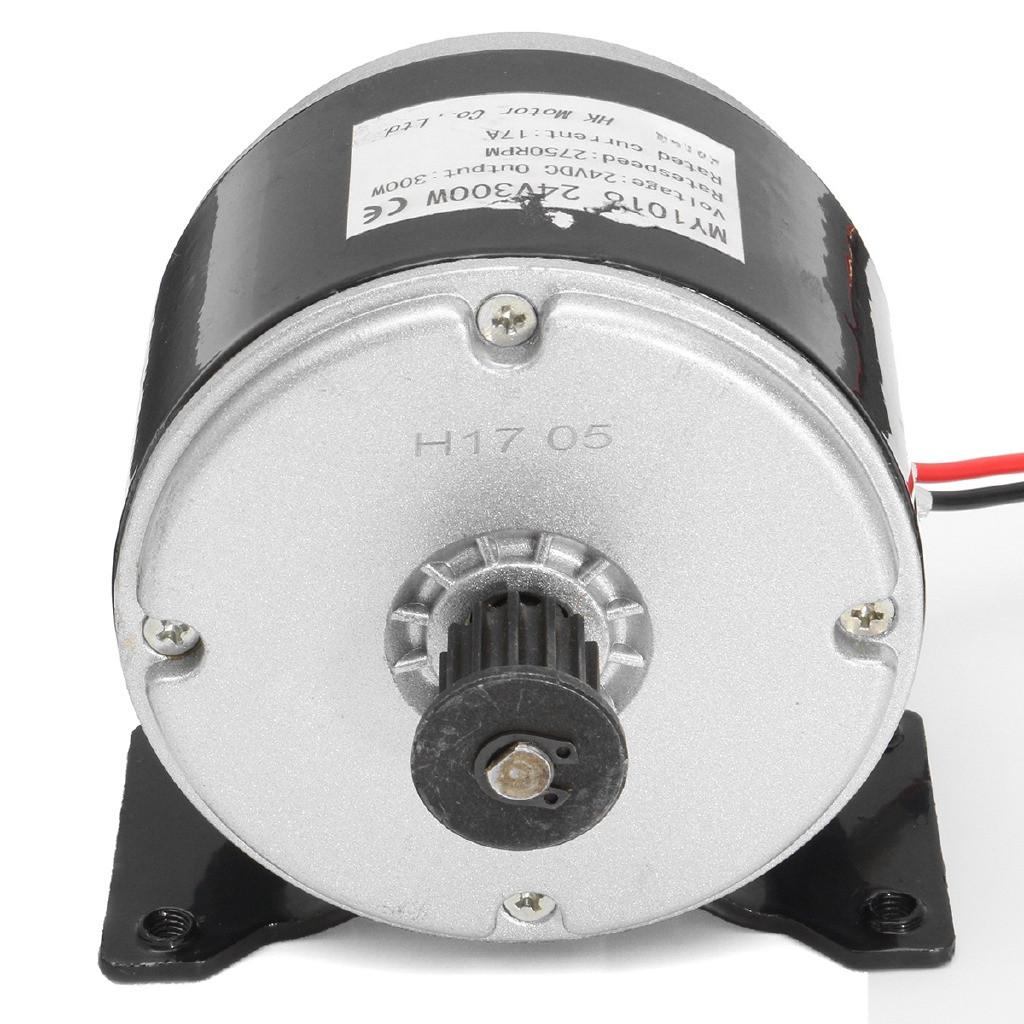 250W 24V 2750RPM DC Electric Motor Brushed For E Bike Scooter Go Kart MY1016 Controller Motor Handle Electro Motor