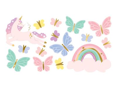 Washable Tattoos Unicorns