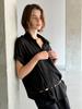 Kelidu Summer Oversized Half Shirt_Black