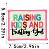 Liteon English Letter Embroidery Cloth Label for Hats, Bags, and Clothing Decoration
