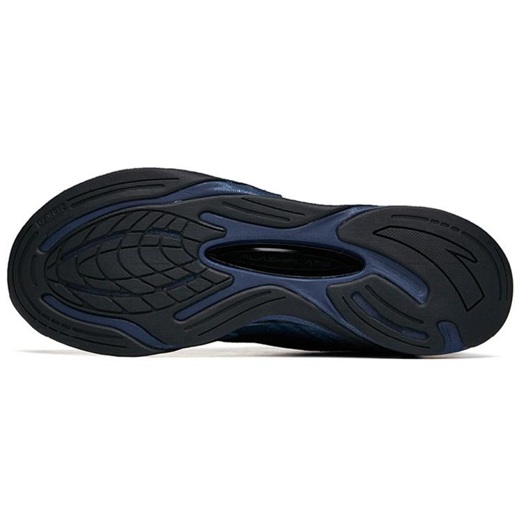 New ANTA Running Collection Running Shoes Men Low Top Ink Blue/Black 112145596-2