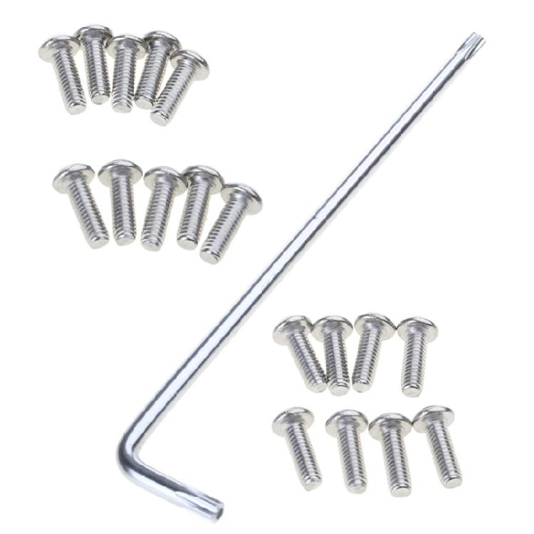 Reliability Repair Screws Set Mounting Screw Wrenches Durability Metal Screws for Home and Professional Repair