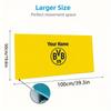 Bsc Young Custom Name Large Size Mouse Pad Large Gaming Table Cushion Non-slip Laptop Tablet Big Mousepad XXL Mat Mini PC Playmat With Lock Edge