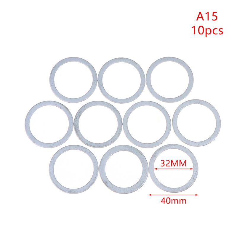Circular Saw Blade Reducing Conversion Rings 10Pcs 10-32mm Easy Install Adapters for Angle Grinder Cutting Disc Carpenter Woodworking Tools