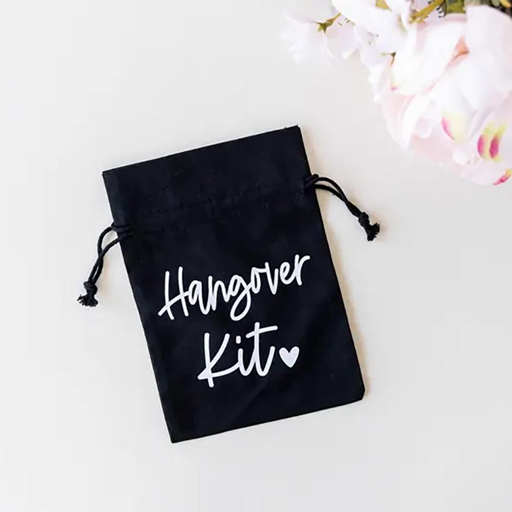 

5Pcs Hangover Kit Bags Bachelorette Party Favors Bachelorette Survival Kit Drawstring Bag Bridal Shower Wedding Gift Nash Bash 5pcs 10x14cm