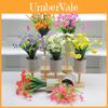 Artificial Plant Decor With Plastic Craft For Home Office And Indoor Spaces