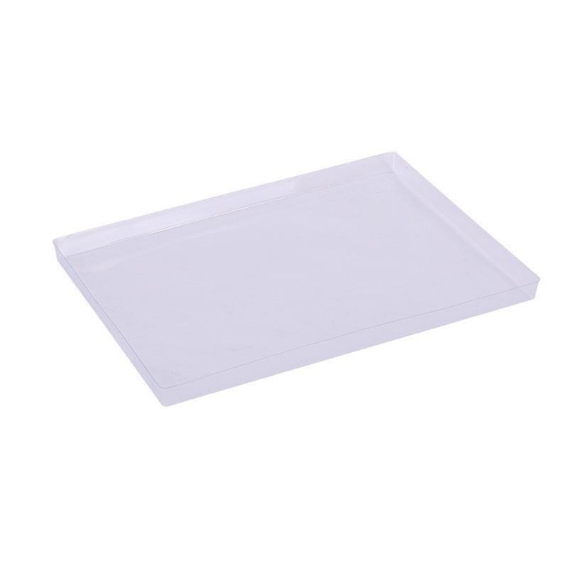 Clear Plastic Organizers Tray for Cosmetics and Jewelry Storage Portable and Sturdy With Multiple Compartments 1