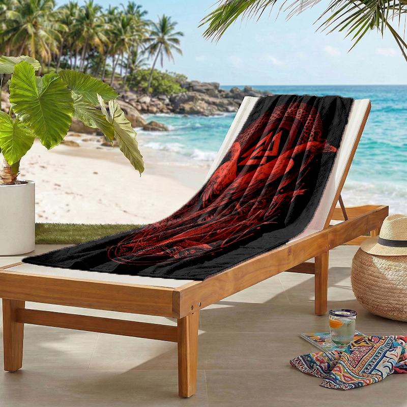 Nordic Mythology Fashion Beach Towel: Ideal for Summer Adventures Soft, absorbent and quick drying suitable for swimming and bathing