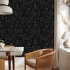 Black glitter wallpaper black, black background for living room and bedroom 50x1000