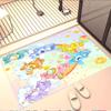 Care Bears Print Rug, Washable Floor Carpet, For Entryway Dorm Laundry Room Office Study, Home Decor Birthday Christmas Gift