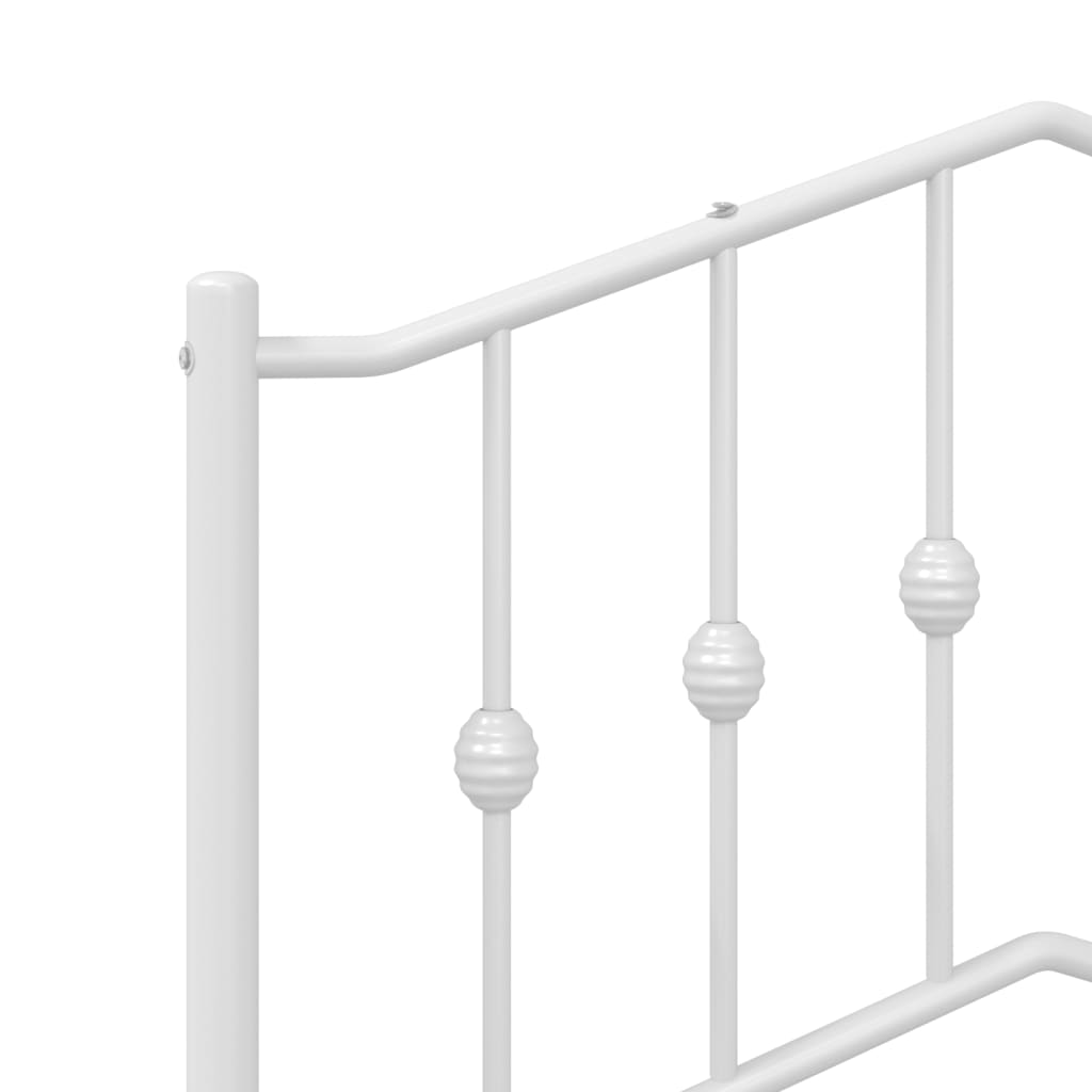 Replacement Headboard Metal White 200 Cm