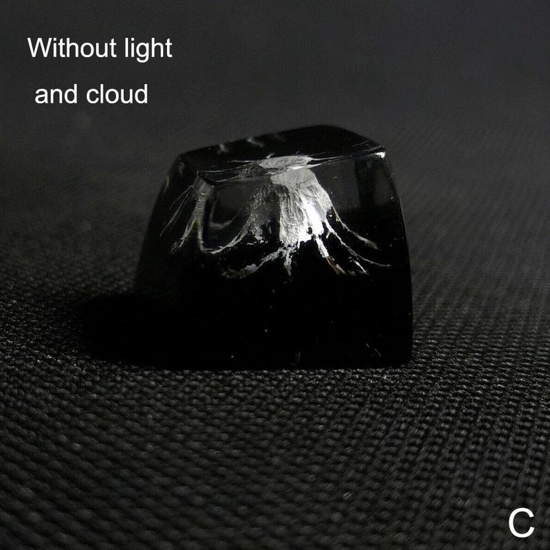 

Колпачки клавиш из натуральной смолы Механическая клавиатура Персонализированные колпачки клавиш Peaks Mountain R F0Q5 black-Ordinary paragraph