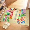 Fixies Personalized Text Floor Mat Perfect for Kitchen Decorate room Dining Room Hallway Anti-slip Rug Anime Office Decor