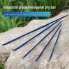 Heavy-Duty Hexagonal Pry Bar with Nail Puller