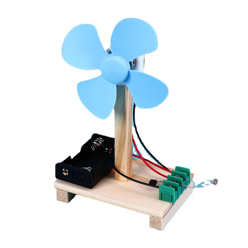 DIY Light-Controlled Electric Fan Kit for Science Experiments