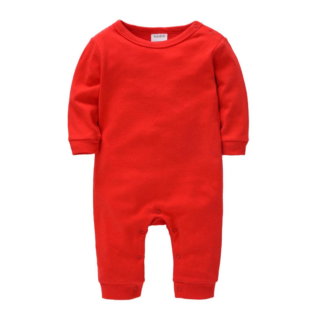 Newborn Pure Cotton Long Sleeve Romper Pajamas