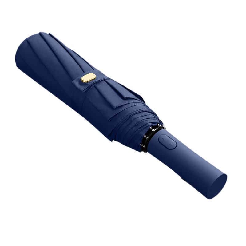Tri-polar Fully Automatic 10-Rib UV Protection Umbrella