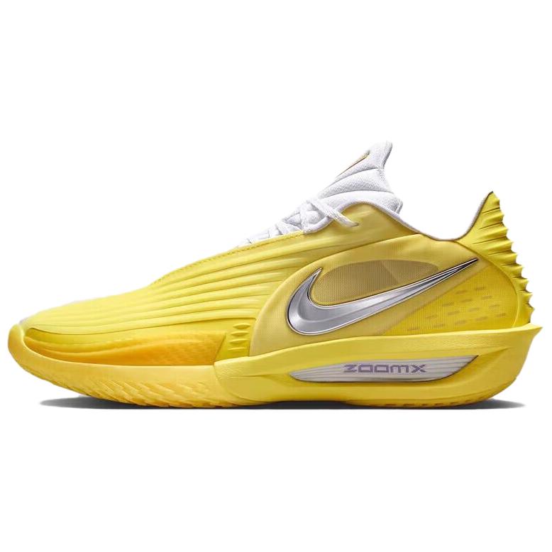 Nike Men's Yellow Air Zoom Gt Cut 3 Turbo Ep Nba Pack-Los Angeles Unisex Sneakers Atomic-Violet Multi-Color Hv9919-500 Cm