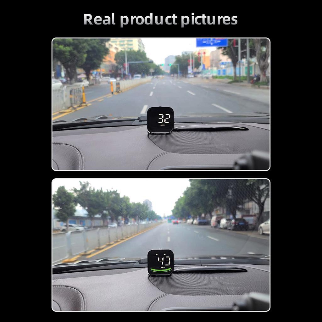 OBD GPS Car Truck Universal Head-Up Windshield Display HUD LED Projector Speed Alarm Speedometer Speeding Warning System