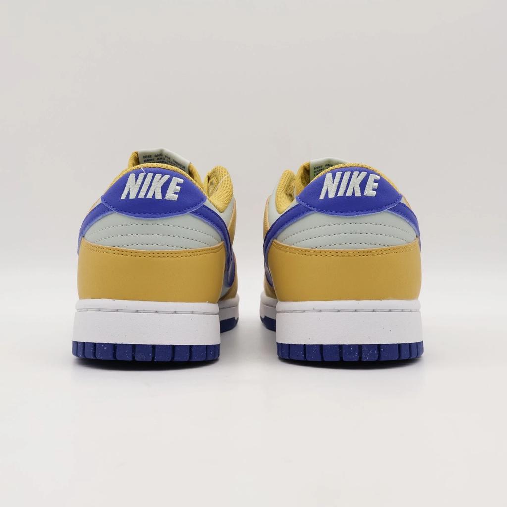 DN1431-700 Nike Dunk Low Next Nature Wheat Gold Yellow Blue Royal (Women's)